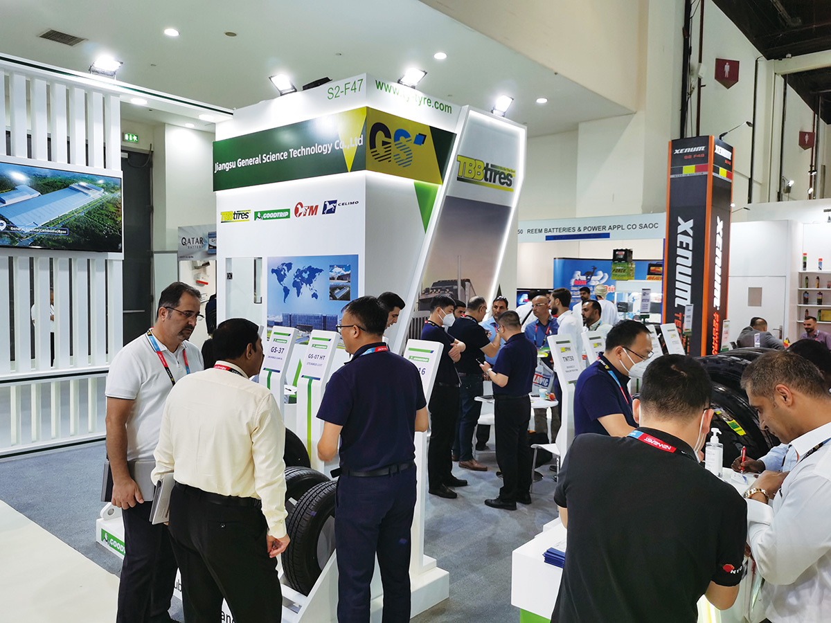 通用股份亮相迪拜展，彰顯民族輪胎風(fēng)采！