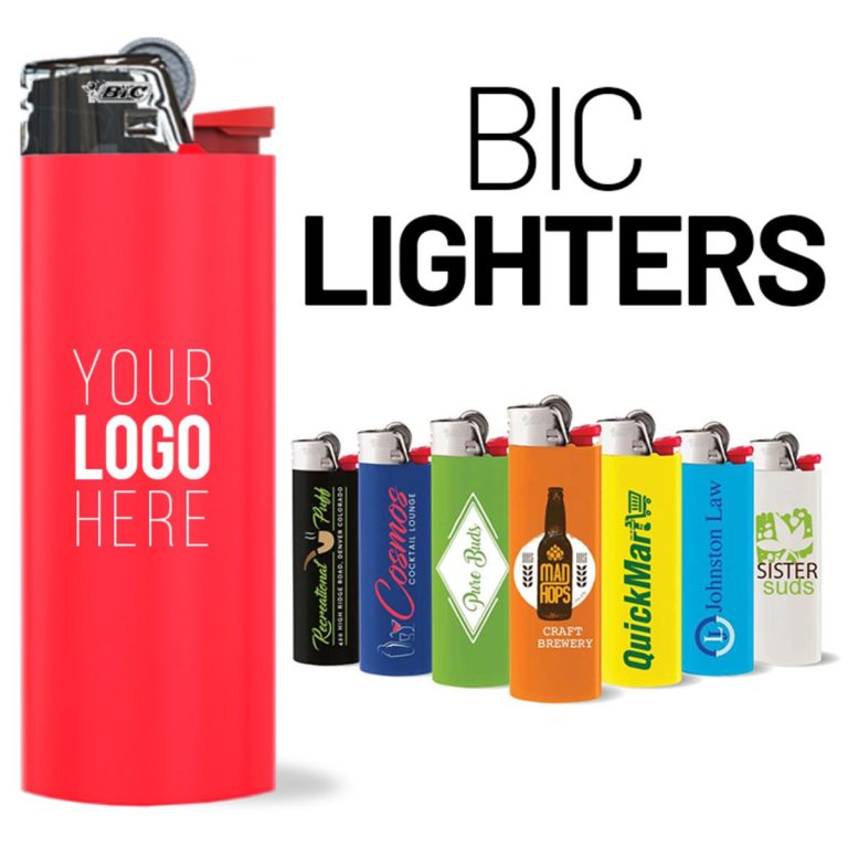 customized Bic lighters