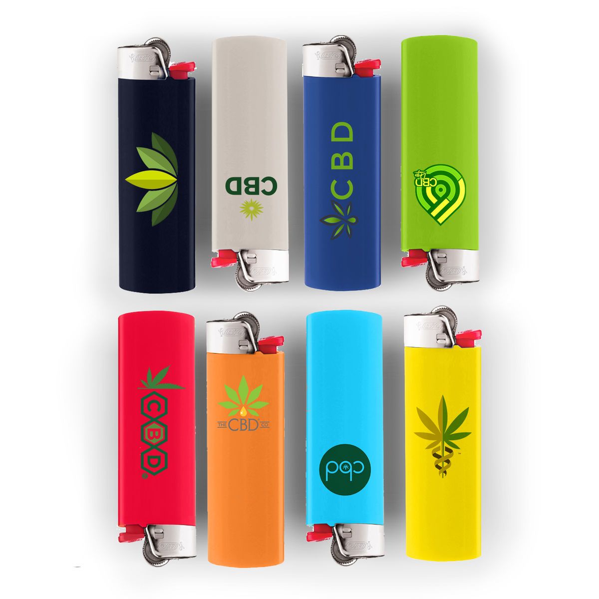 customized Bic lighters